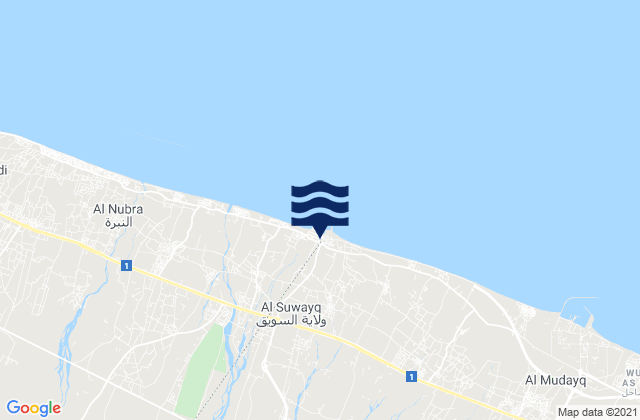 As Suwayq, Oman潮水