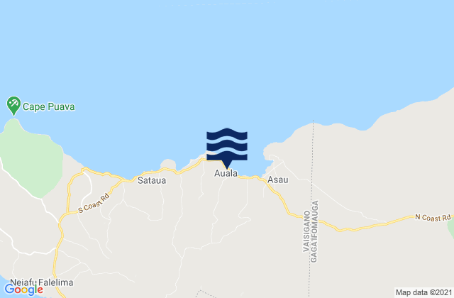 Asau, Samoa潮水