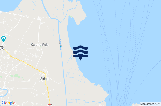 Asemanis, Indonesia潮水