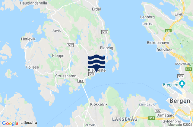 Askøy, Norway潮水