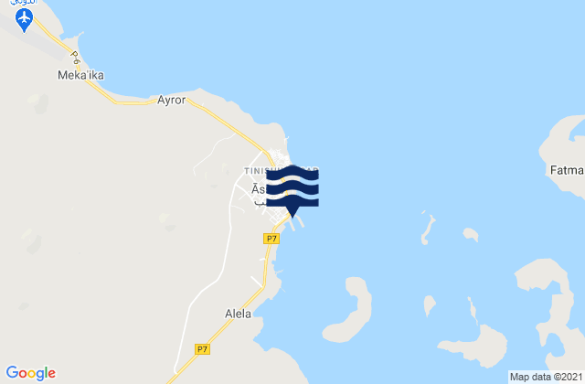 Assab, Eritrea潮水