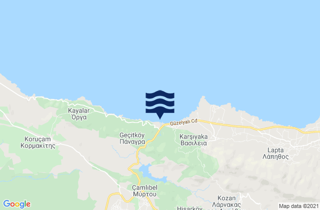 Asómatos, Cyprus潮水