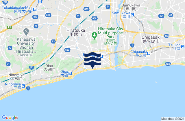 Atsugi Shi, Japan潮水