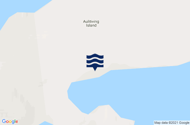 Aulitiving Island, Canada潮水