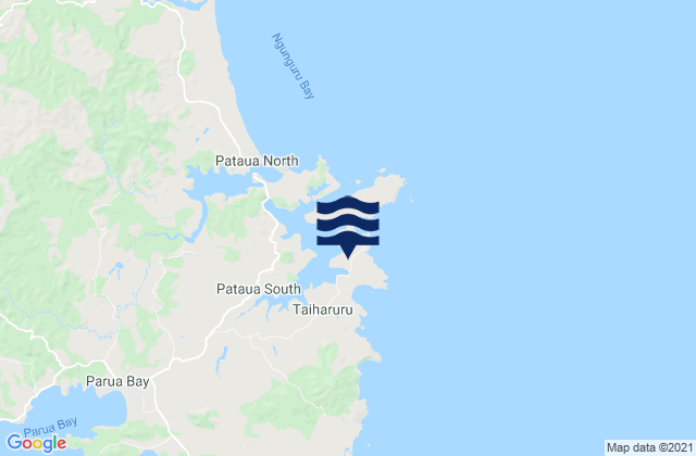 Awahoa Bay, New Zealand潮水