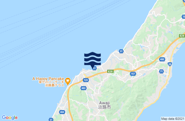Awaji Shi, Japan潮水