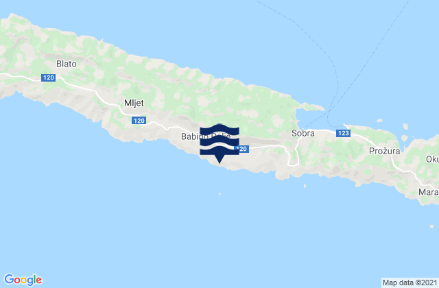 Babino Polje, Croatia潮水