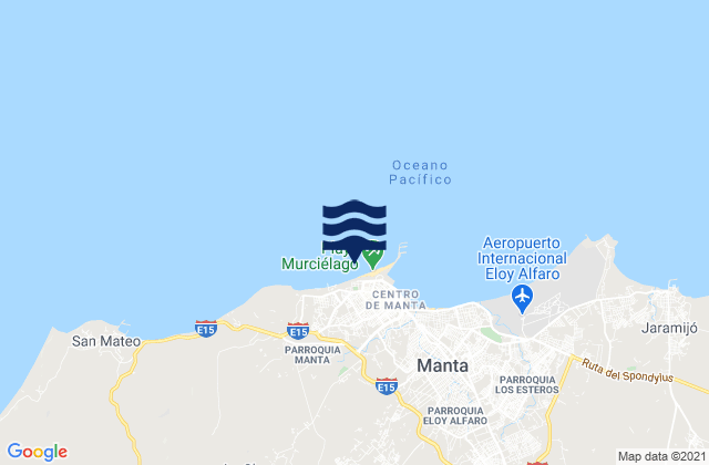 Bahia Manta, Ecuador潮水