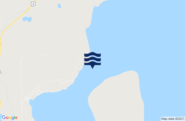 Bahia San Julian (Punta Pena), Argentina潮水