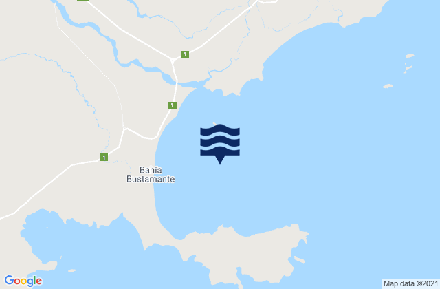 Bahía Bustamante, Argentina潮水