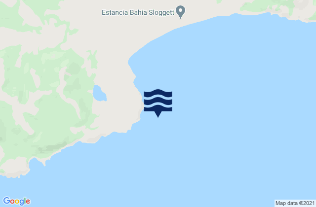 Bahía Sloggett, Argentina潮水