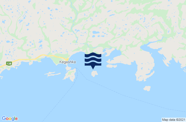 Baie de Kegaska, Canada潮水