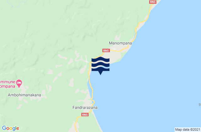 Baie de Tintingue, Madagascar潮水