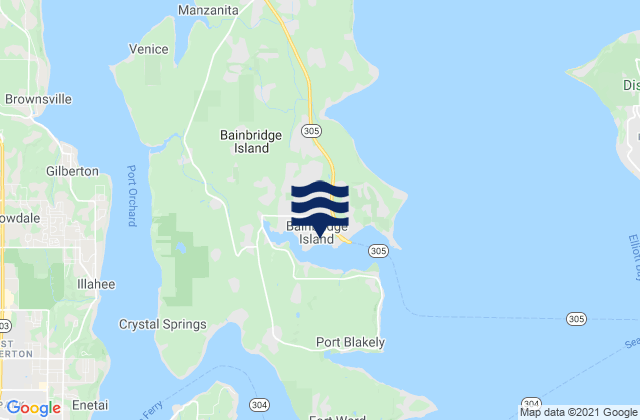 Bainbridge Island, United States潮水