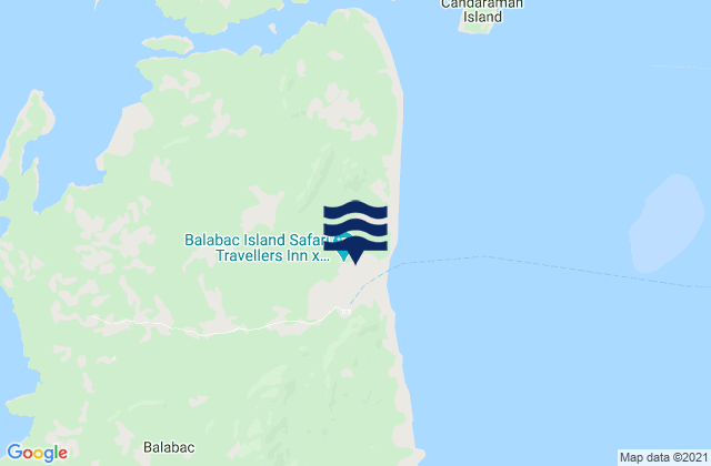 Balabac (Balabac Island), Malaysia潮水
