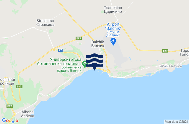 Balchik, Bulgaria潮水
