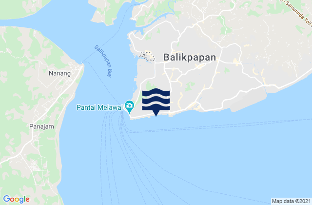 Balikpapan, Indonesia潮水