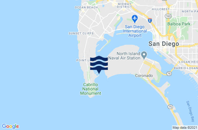 Ballast Point San Diego Bay, United States潮水