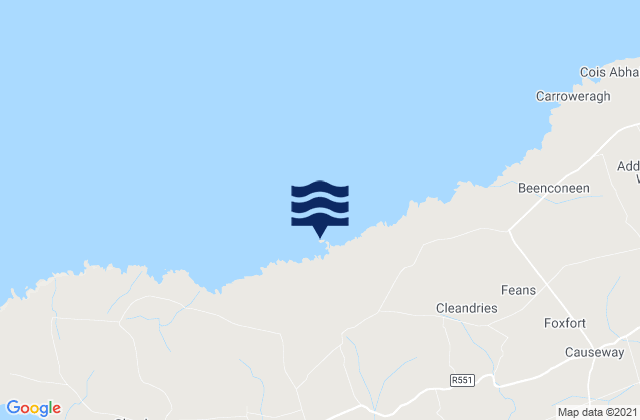Ballingarry Island, Ireland潮水