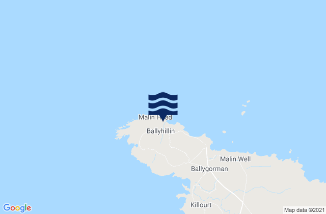 Ballyhillin, Ireland潮水