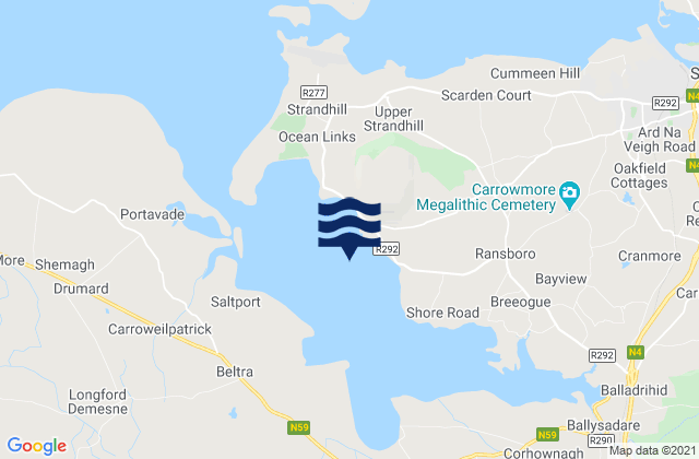 Ballysadare Bay (Culleenamore), Ireland潮水