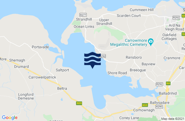 Ballysadare Bay, Ireland潮水