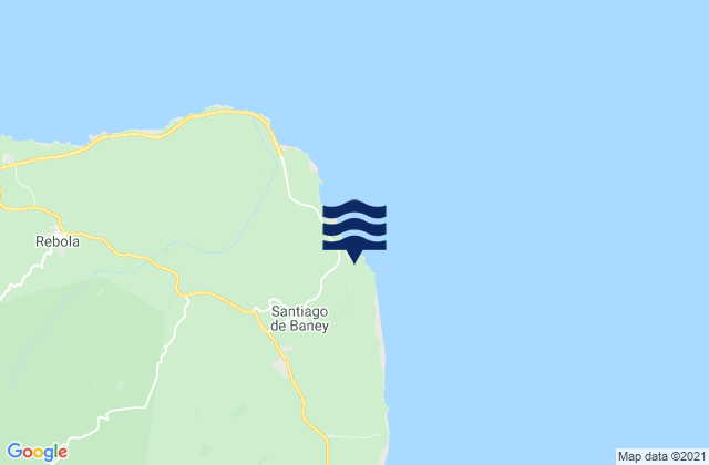 Baney, Equatorial Guinea潮水