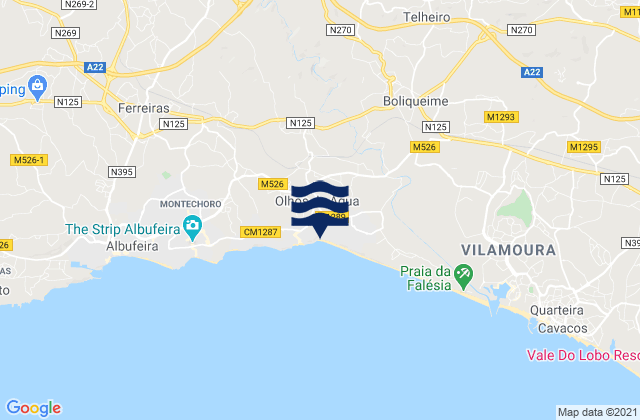 Barranco da Belharucas, Portugal潮水