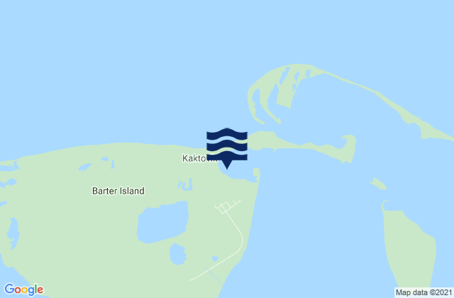 Barter Island, United States潮水