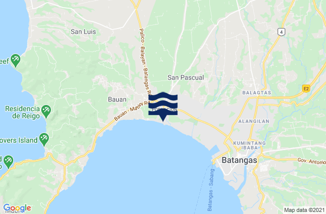 Bauan, Philippines潮水
