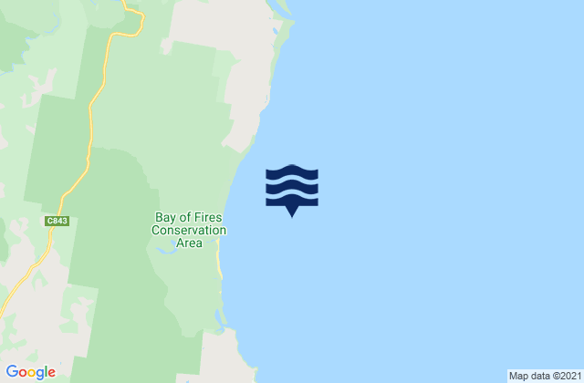 Bay of Fires, Australia潮水