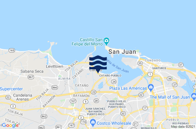 Bayamón, Puerto Rico潮水