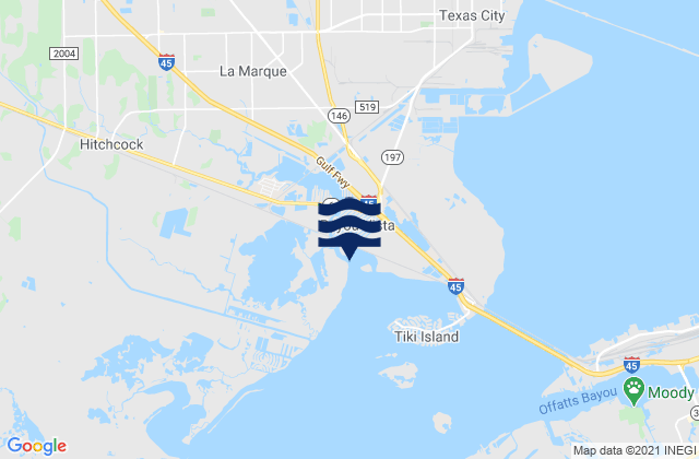 Bayou Vista, United States潮水