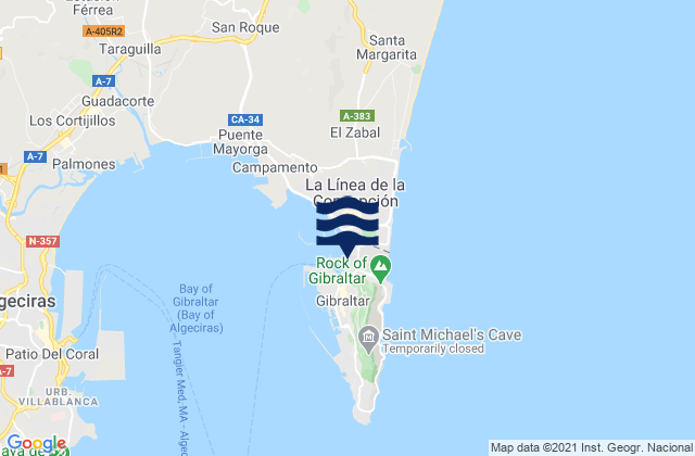 Bayside Marina, Gibraltar潮水