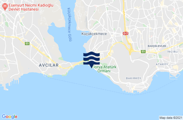 Başakşehir, Turkey潮水