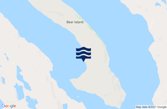 Bear Island, Canada潮水