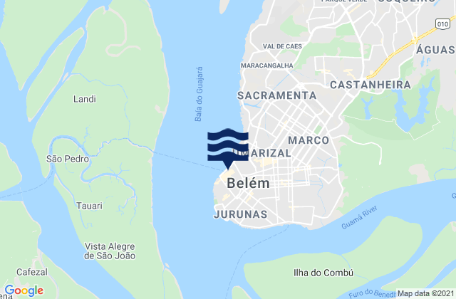 Belem (Para), Brazil潮水