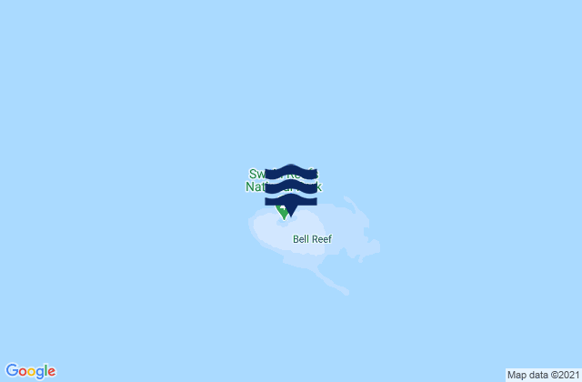 Bell Cay, Australia潮水