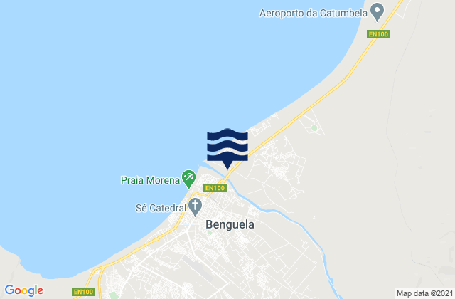 Benguela, Angola潮水
