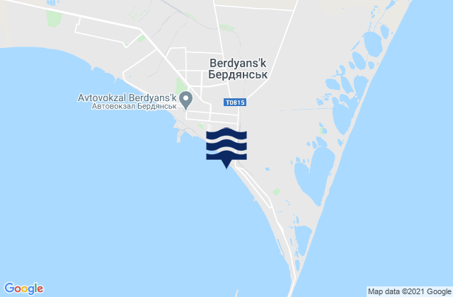 Berdyans’k, Ukraine潮水