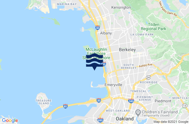 Berkeley Yacht Harbor, United States潮水