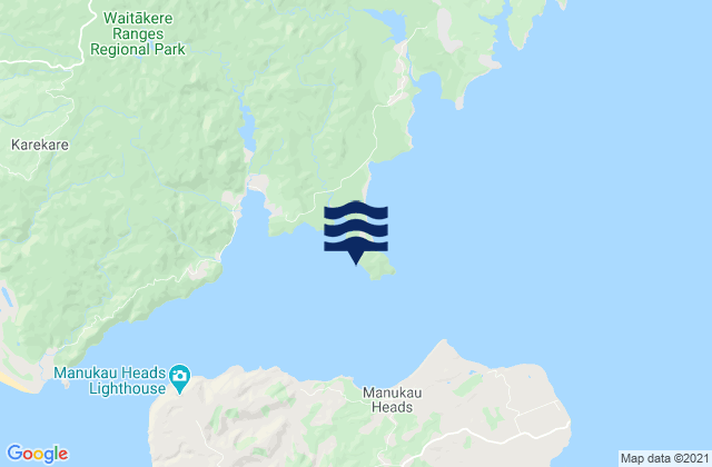 Bigsea Bay, New Zealand潮水