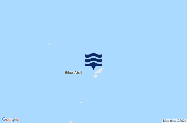 Bikar (Dawson) Atoll, Kiribati潮水
