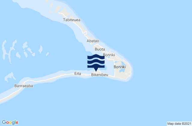 Bikenibeu Village, Kiribati潮水