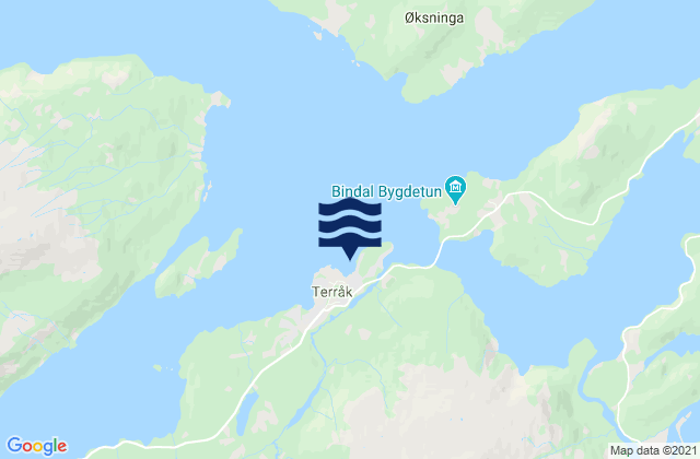 Bindal, Norway潮水