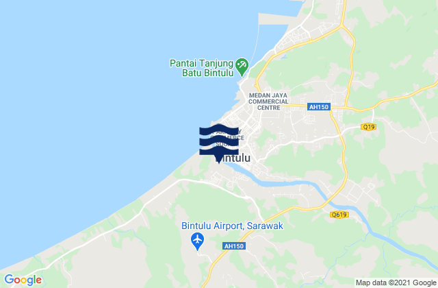 Bintulu, Malaysia潮水