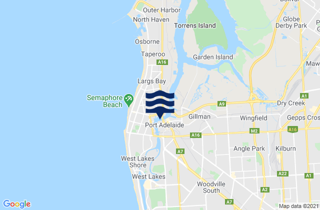 Birkenhead, Australia潮水
