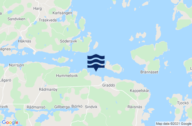 Björkö, Sweden潮水