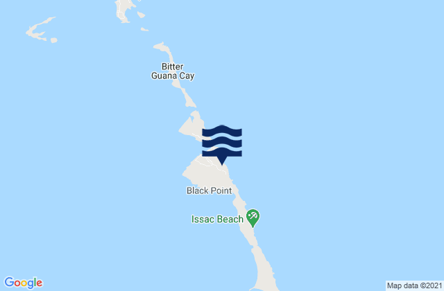 Black Point District, Bahamas潮水