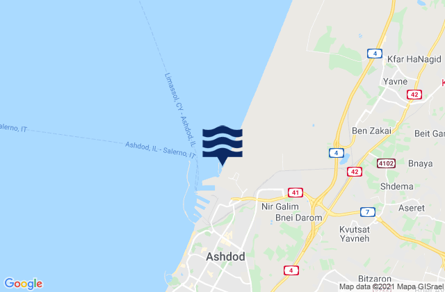 Bnei Ayish, Israel潮水